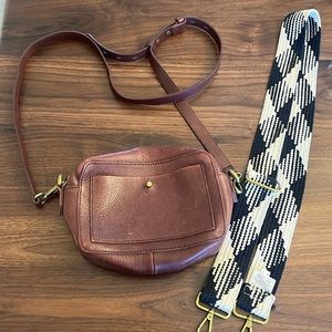Madewell crossbody and strap
